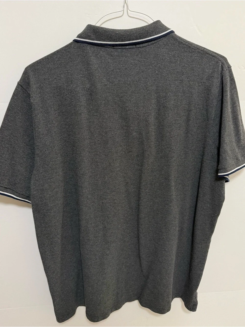 Polo by Ralph Lauren Men's Dark Gray Tipped Polo Shirt